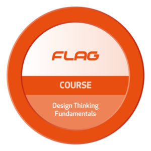 Badge FLAG Curso Fundamentos De Design Thinking